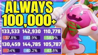 I created another NEW TINKATON BUILD that gets TRIPLE 100,000+ every Game | Pokemon Unite screenshot 1