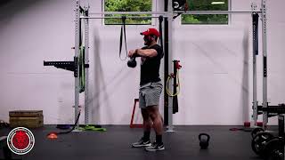 Modified KB Clean (High Pull to Goblet Squat)