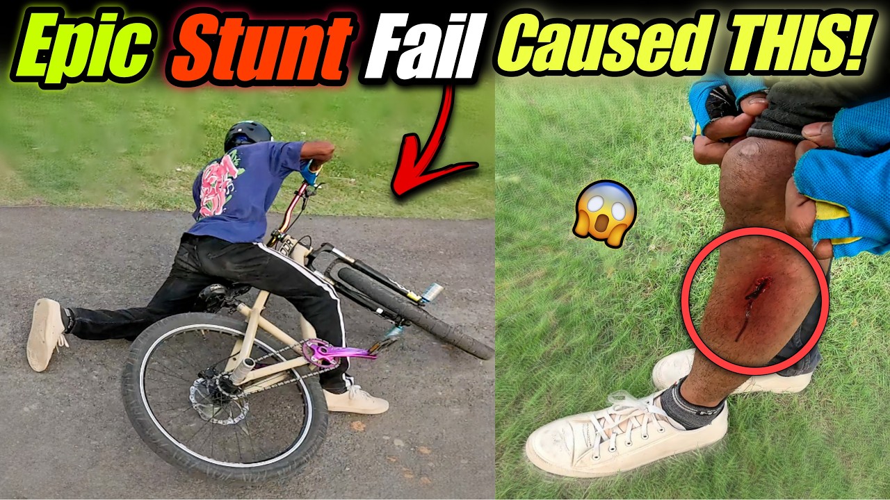 Эпический провал прыжка 😨 | Пара Фата Аур Рим Бхи Тут Гая!