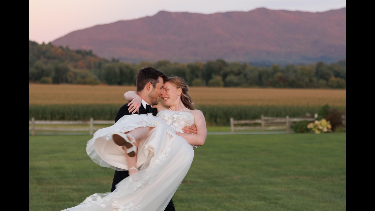 Mac & Lily | The Barn at Boyden Farm – Cambridge VT | September Wedding Film