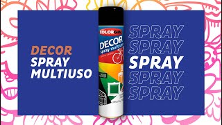 Colorgin Decor Spray Multiuso - Mundo Graffiti
