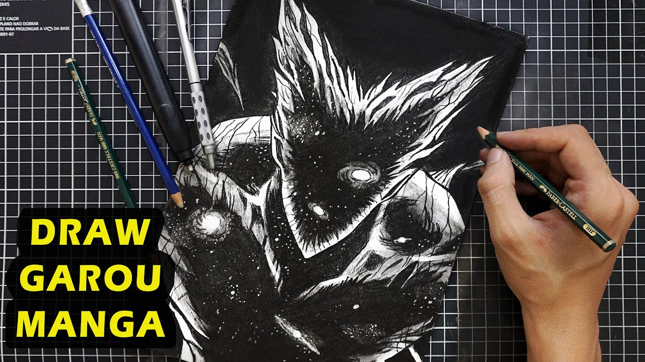 How To Draw Awakened Garou - Cosmic Fear Mode