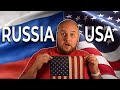 Russians vs Americans | The difference between Americans and Russians | 4k