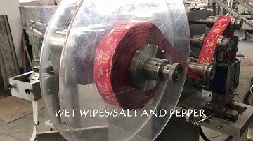 plastic Aviation cutlery tissue spoon fork knife automatic feeding packing machine