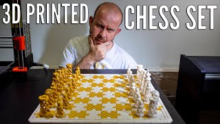 3D Printing a Complete Chess Set