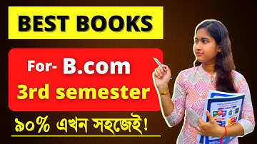 Best Books For Bcom 3rd Semester | Best Books For Bcom | Cu Bcom Book List | Accoutancy Books