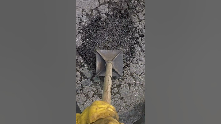How to Repair a Pothole #shorts #short #asphalt