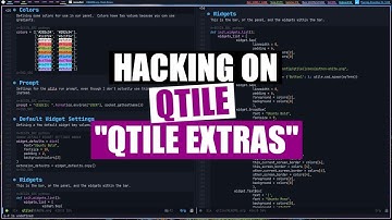Qtile "Extras" Gives You Even More Customization Options