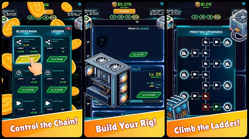 Idle Crypto Miner Game Android Gameplay