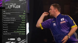 Dolan v Littler QF 2024 World Darts Championship