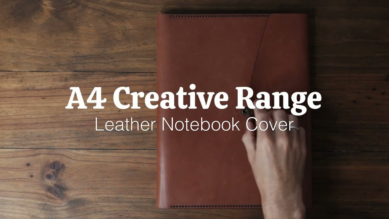 Creative Range - A4 - Leather Notebook Cover