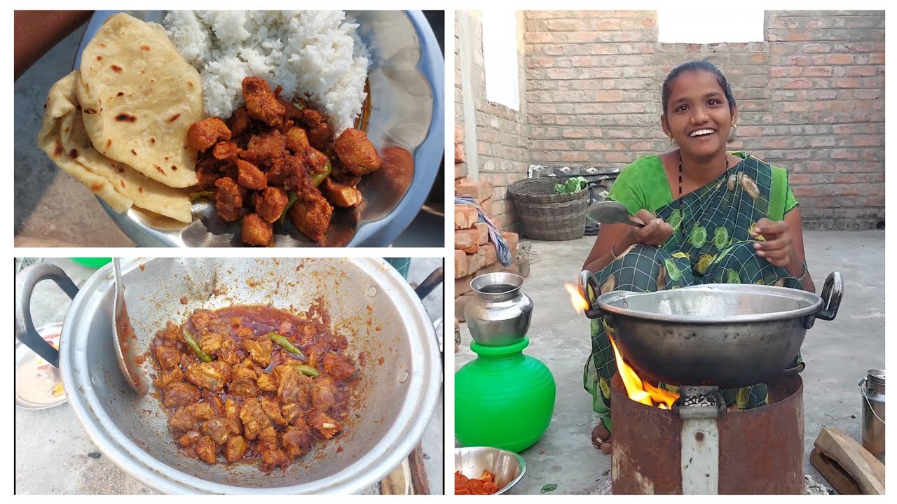 చికెన్ ఫ్రై ఇలా ఒకసారి ట్రై చేయండి 😍రుచి అద్దిరిపోతుంది..making chicken fry recipe 