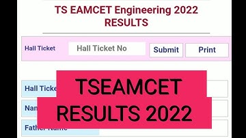 TS EAMCET RESULTS 2022@SKY JOB UPDATES