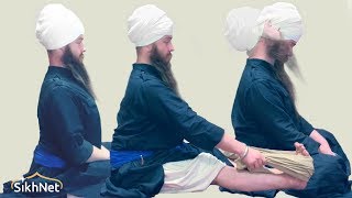 Stretching Exercise | 3 Stretches for Comfortable Sitting | Doing Sitting Stretches - SikhNet.com screenshot 2