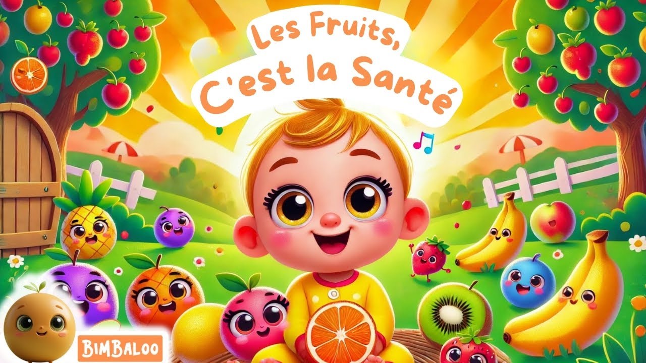 Les Fruits, C’est la Santé 🍎🍌 Chanson Éducative pour Enfants | BIMBALOO