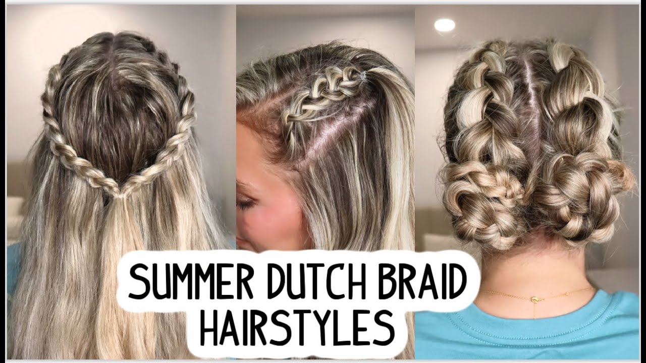 44 Beautiful Ways to Wear Braids This Season  Double dutch ponytails