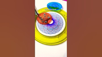 Geometry Therapy 🌀 #spirograph #satisfying #asmr #art #oddlysatisfying #asmrsounds #shorts