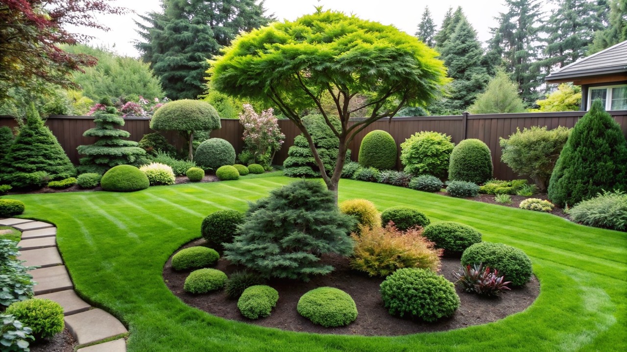 Ландшафтный дизайн для мира: как создать тенистый сад, который дарит ощущение свежести