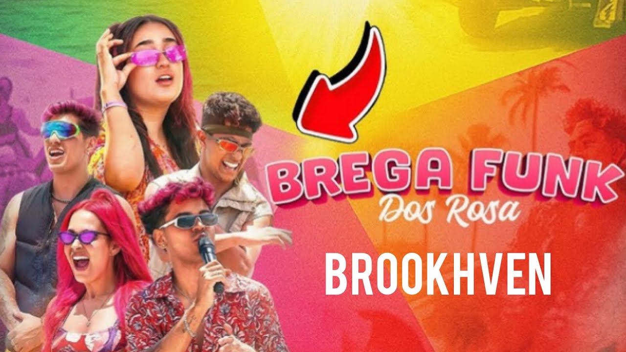 Brega funk dos rosa/versão brookhaven.