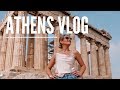 ATHENS VLOG // MY FIRST TIME IN GREECE