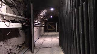 The Coal Minig Museum of Slovenia, opening and closing of iron fire doors