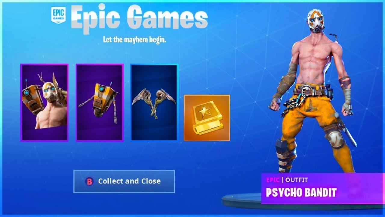 HOW TO GET PSYCHO BUNDLE FOR CHEAP! (BORDERLANDS SKIN) IN CHAPTER 2 (2020)😱(PC ONLY)