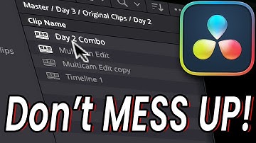 STOP Ruining Your Timelines in DaVinci Resolve 19 – Do This Instead! | Quick Tip Tuesday!