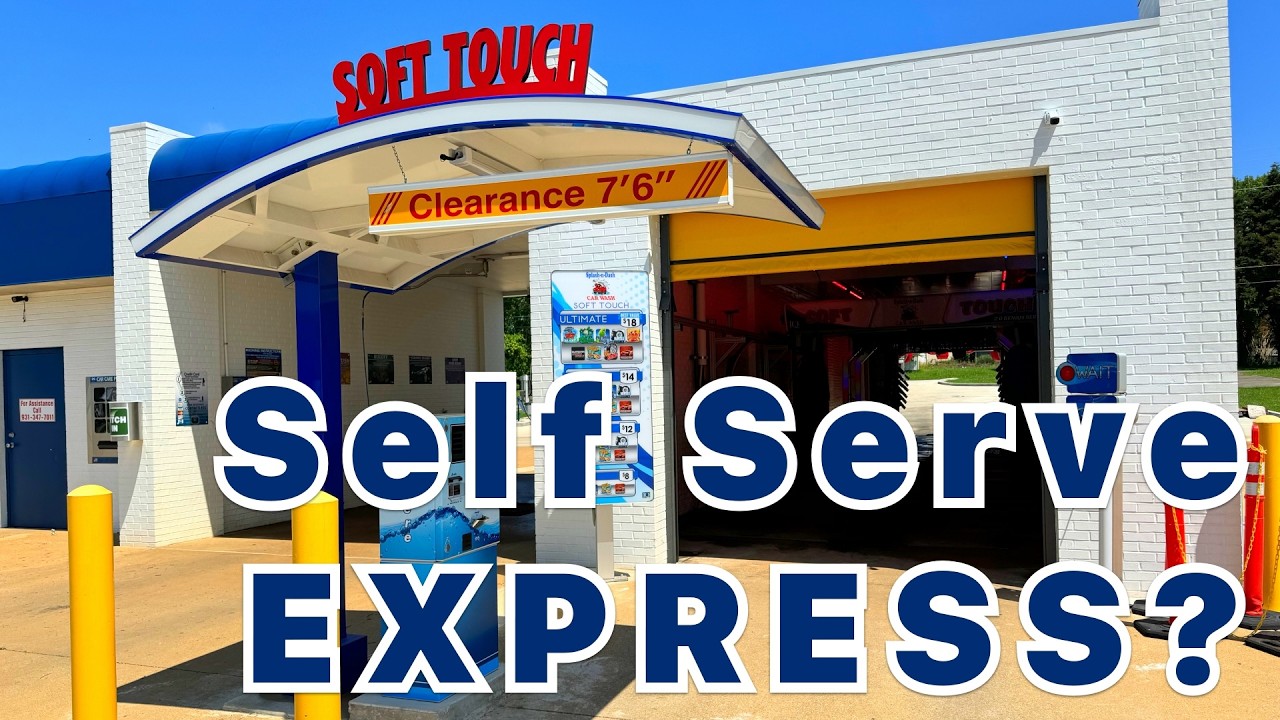 Car Wash Review: Express tunnel at a self serve car wash?