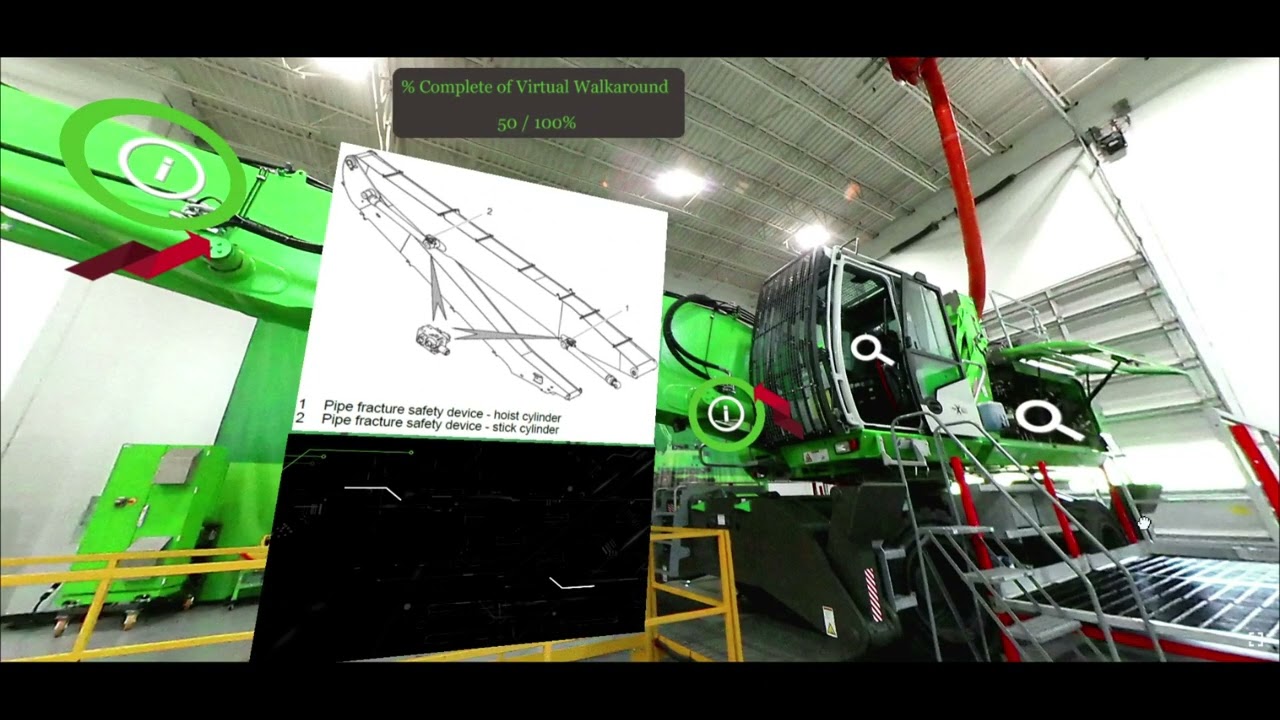 Machine Walkaround - SENNEBOGEN Learning Hub