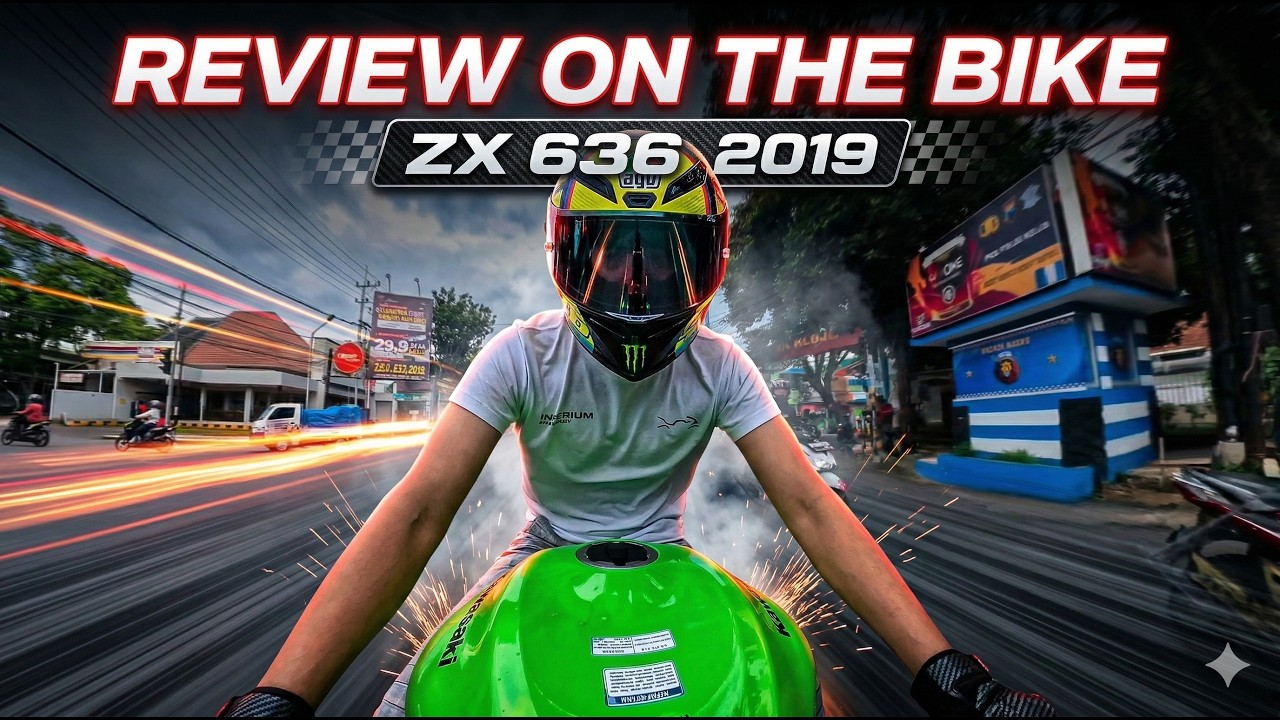 ZX6R 2019 Full Modif Review di Jalanan Malang | On The Bike POV 🔥