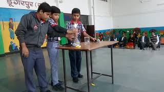 Science Activity in Morning Assembly