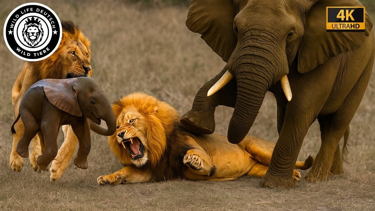 Blutige Kämpfe der Elefanten in der Höllensavanne #Tierwelt | Tierdokumentation
