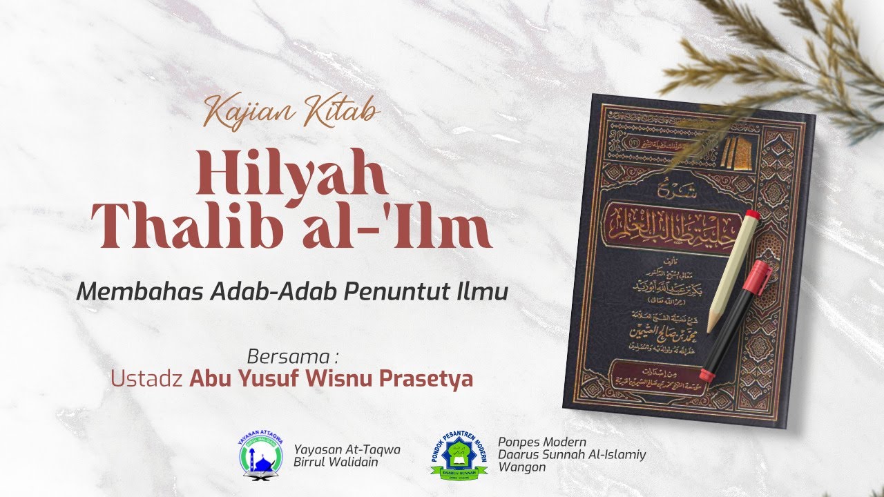 LIVE - Menyikapi Kesalahan Guru #40-  Ustadz Wisnu Prasetya, S.H.