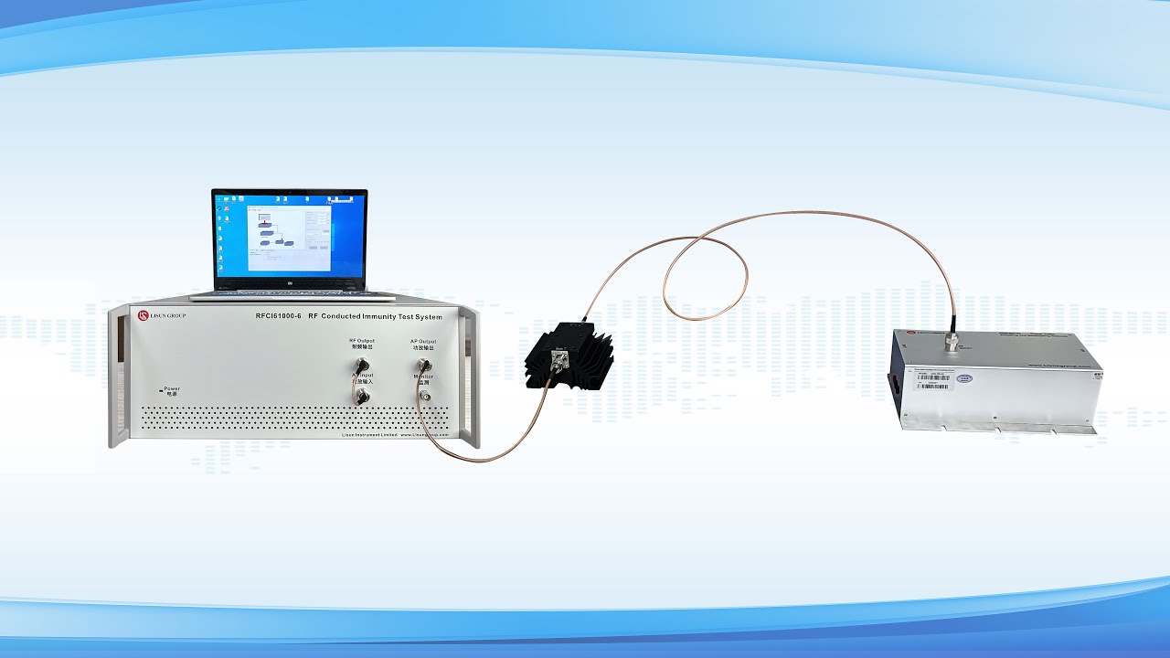 RFCI61000-6 RF Conducted Immunity Test System - YouTube