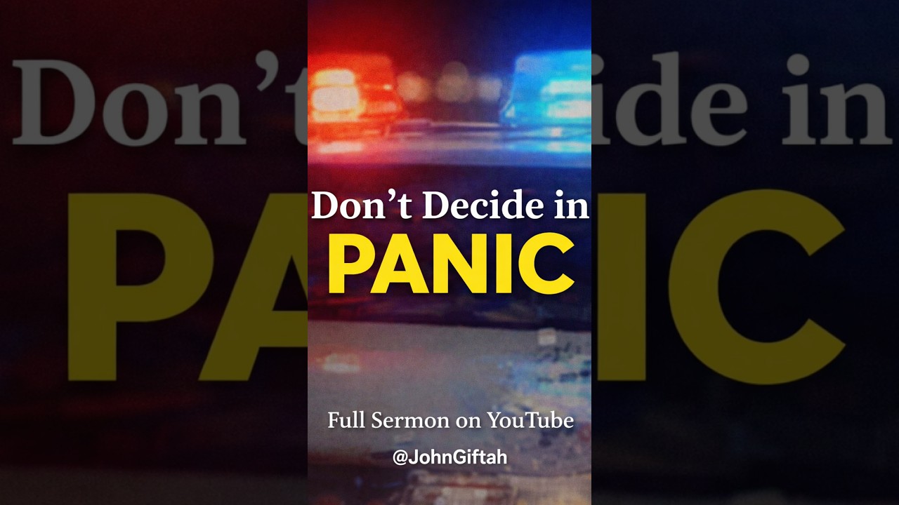 King Saul Didn’t Fall Because of Rebellion… Making decisions in panic? #christianmotivation #Bible