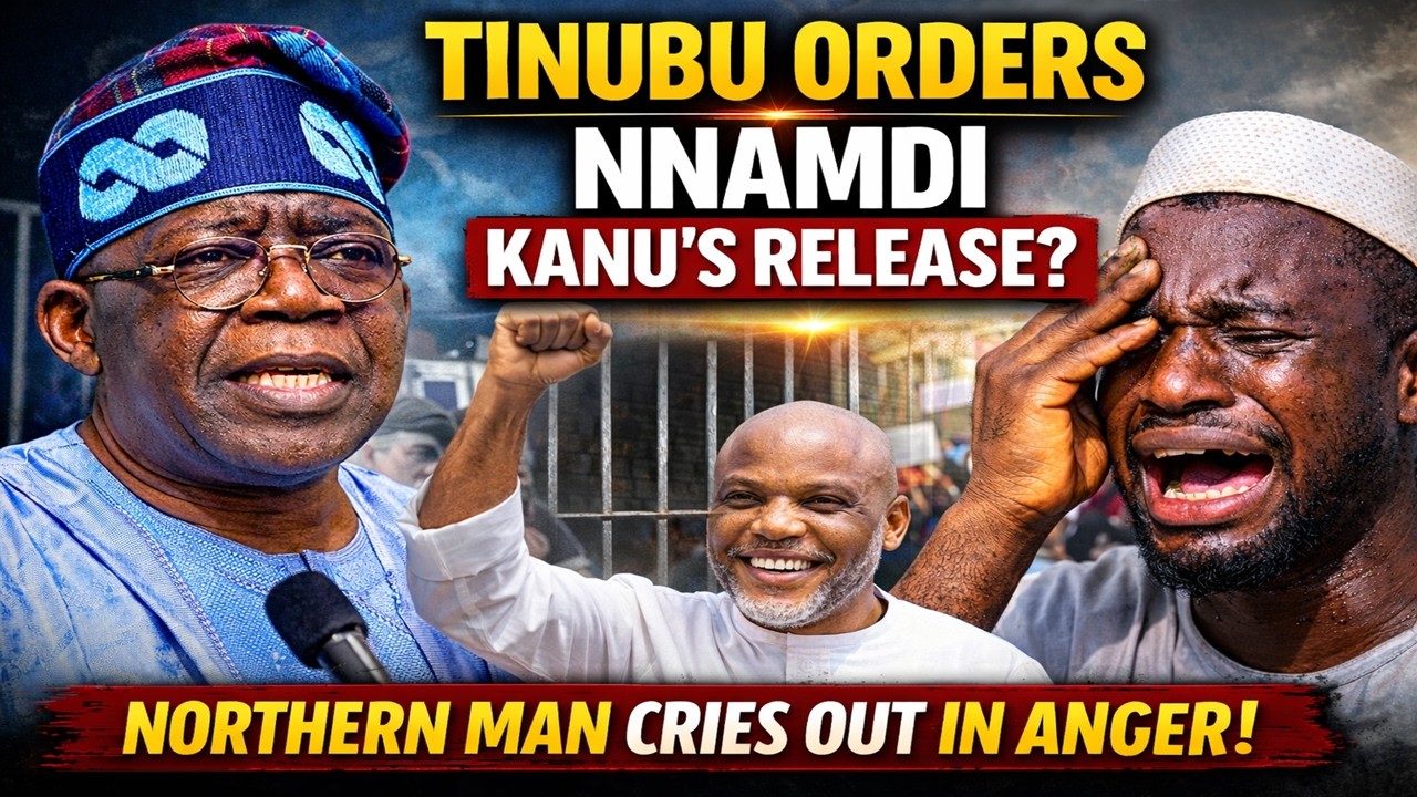 СРОЧНО: Шок на севере страны: Тинубу приказал освободить Ннамди Кану — Житель севера страны в гне...