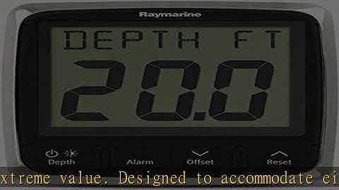 Raymarine i50 Depth Display System w/Thru-Hull Transducer (46059)