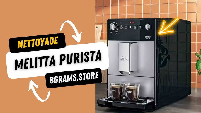 Une machine à café grain abordable ! La Melitta Purista Pure Black ? 