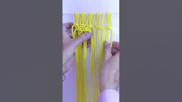 DIY : Macramé Coaster tutorial