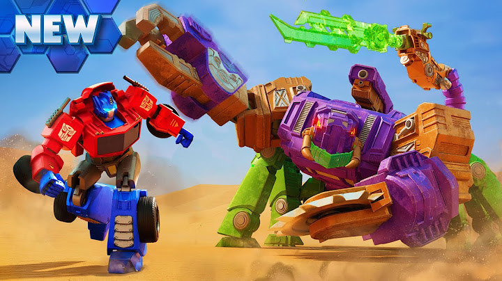 Transformers: CYBERWORLD | Episode 01 | Optimus Prime Crash Lands On CYBERWORLD