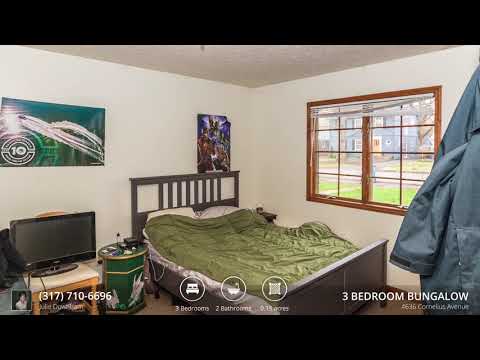 4636 Cornelius Avenue, Indianapolis, IN home video tour