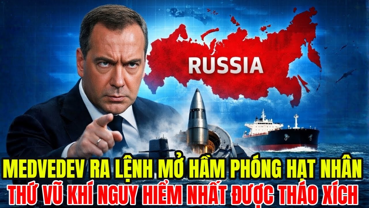 Medvedev Ra Lệnh Mở Hầm Phóng Hạt Nhân - Thứ vũ Khí Nguy Hiểm Nhất Được Tháo Xích
