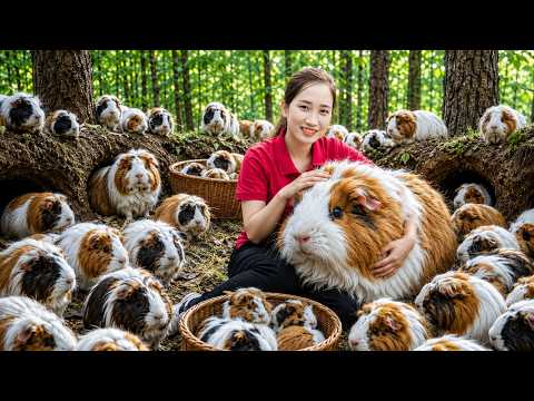 Catching Wild Hamsters in Deep Forest… I Found Lots of Baby Hamsters