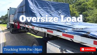 First Oversize Load of The Year - Did The Half Fenders Scrub? by Trucking With Pac-Man 788 views 1 year ago 4 minutes, 58 seconds