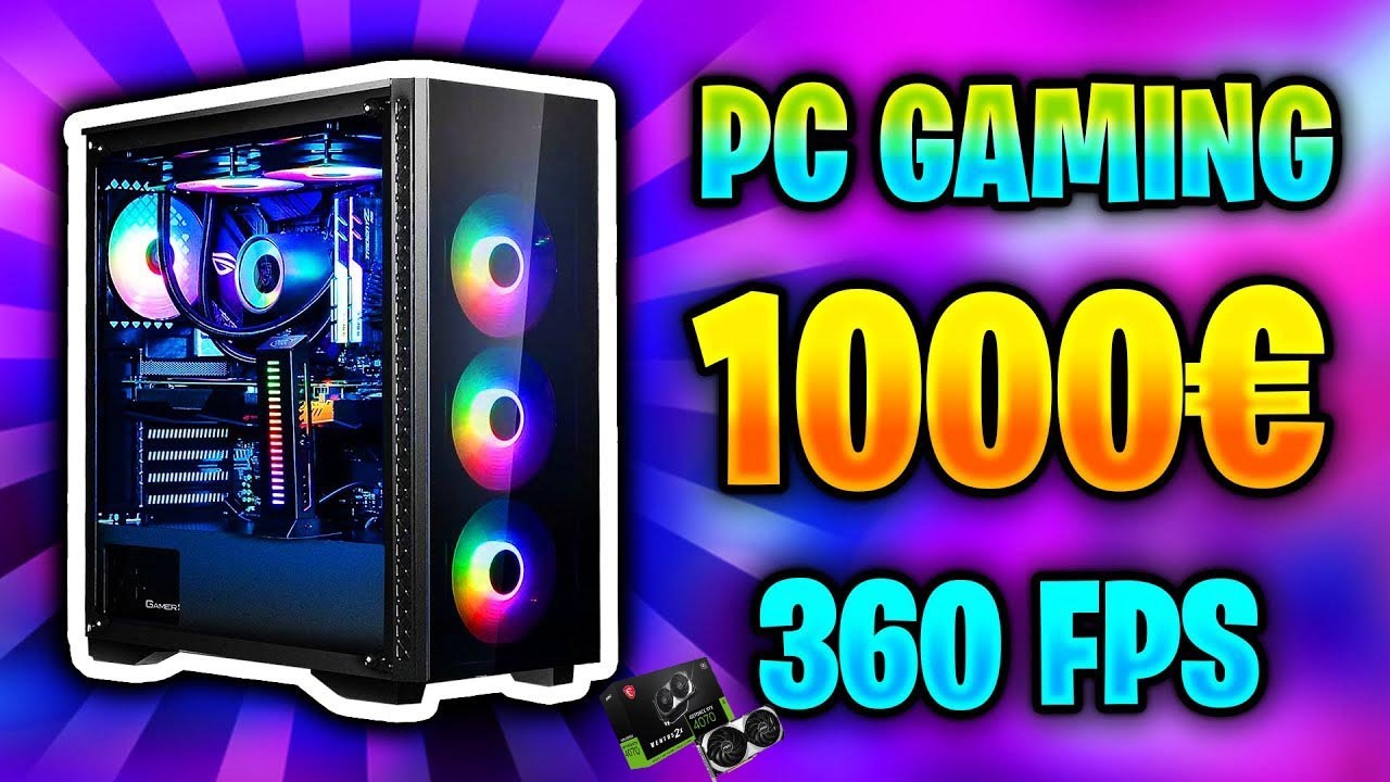 PC GAMER PAS CHER AVEC UNE RTX 4070 (TEST EN JEUX) ! 