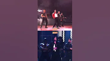 Michael Jackson - Beat It Live 1997 Vs 2001