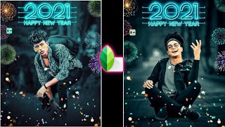 2021 Happy New Year Amazing Photo Editing in Snapseed || 2021 Photo Editing screenshot 1