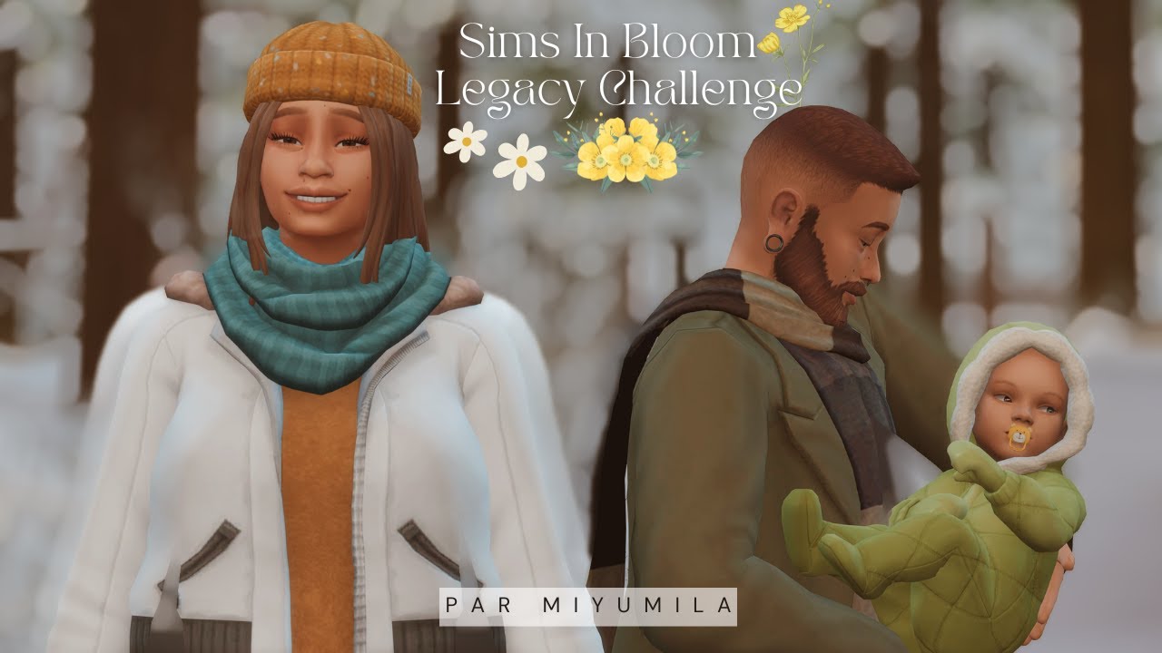 Sims in Bloom | TS4 - Legacy Challenge | Let's play FR🌻Episode 21🌼​