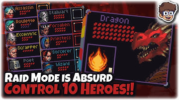Raid Mode is Absurd, Control 10 Heroes!! | Slice & Dice 2.0