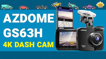 AZDOME GS63H 4K Dash Cam Full Review 📷🚗